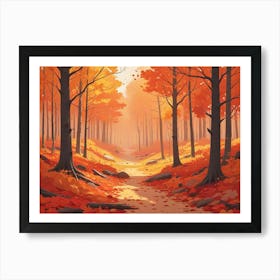 Autumn Forest Art Print