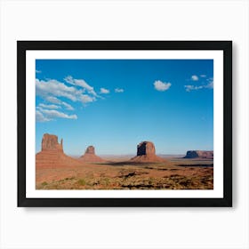 Monument Valley IV on Film Art Print