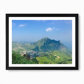 View From The Top Of A Mountain 4 Art Print