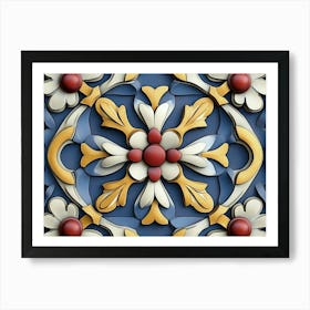 Decorative Tile Art Print