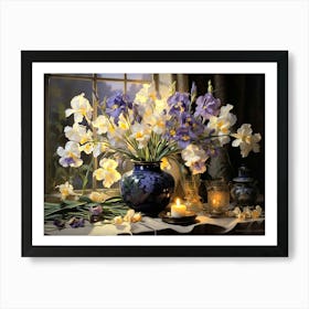 Irises 1 Art Print