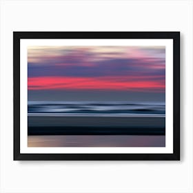 Evening colours Art Print