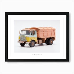 Toy Car Garbage Truck Poster Art Print