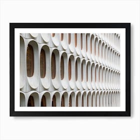 Architecture Brutalism Window 2 Art Print