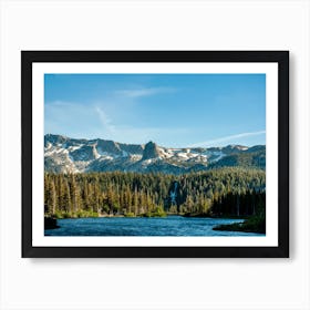 Crystal Crag From Twin Lakes Art Print