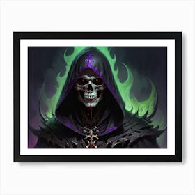 Skeleton 14 Art Print