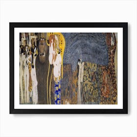 The Hostile Powers (1902), Gustav Klimt Art Print