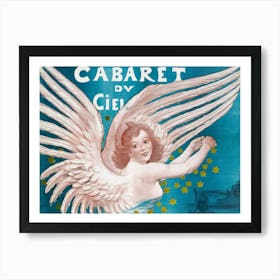 angel vintage Art Print