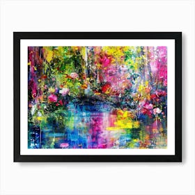 Bridge Over The Water 1 Art Print