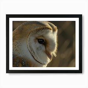 Barn Owl 19 Art Print