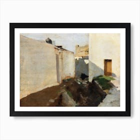 Moroccan Buildings Art Print