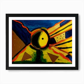 When the sun loves the moon Art Print