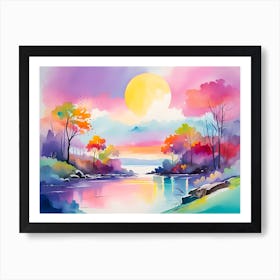 Landscape 17 Art Print