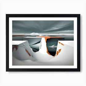 Polar Ice Art Print