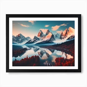 Mountain Landscape 40 Art Print