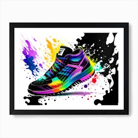 Rainbow Shoe 1 Art Print