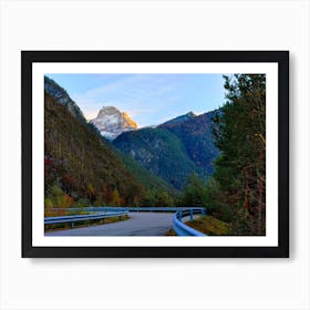 View From The Top Of A Mountain 1 Poster