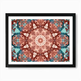 Modern Art Decorative Pattern 3 Art Print