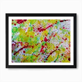 Splatter Painting 1 Art Print