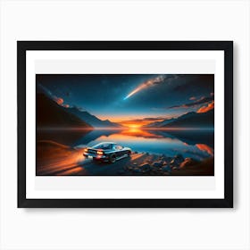 Fjords - RX7 Art Print