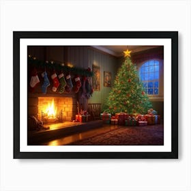 Christmas Tree 95 Art Print