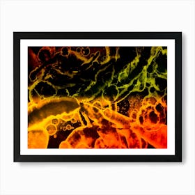 Modern Abstraction Is Yellow Art Print