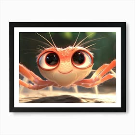 Spider With Big Eyes Art Print