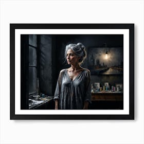 Paint Lady Art Print