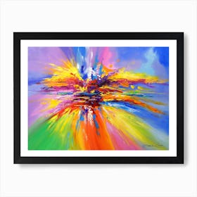 Vivid emotions Art Print