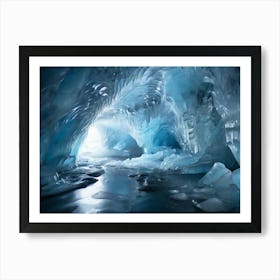 Ice Cave Paintings Art Print 1 Art Print