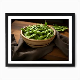 Soy Beans In A Bowl 3 Art Print