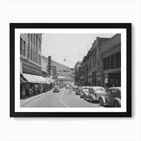 Main Street Of Bisbee, Arizona By Russell Lee Art Print