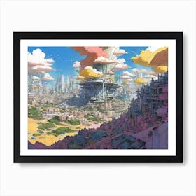 Cityscape 22 Art Print