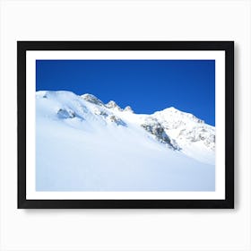 Snowy Mountain Art Print