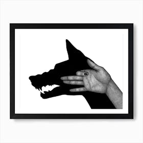 Shadow Game Art Print