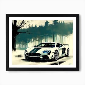 Lamborghini 233 Art Print