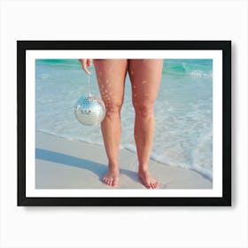 Disco Beach on Film Art Print