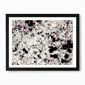 Japanese Ink Blot Art 1 Art Print