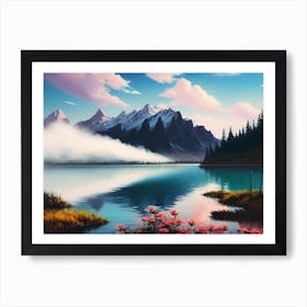 Mountain Landscape 29 Art Print