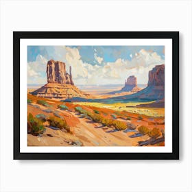 Western Landscapes Monument Valley 5 Art Print