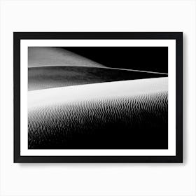 Desert Waves Art Print