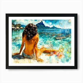 Bora Bora Luxury - Tropical Paradise Art Print