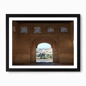 A door into the light Art Print