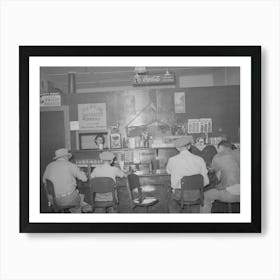 Cafe, Mogollon, New Mexico By Russell Lee Art Print