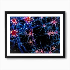 Neural Networks Type 19 Art Print