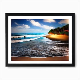 Sri Lanka Beach Art Print