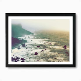 Fog On The Coast - Pacific Northwest Art Print