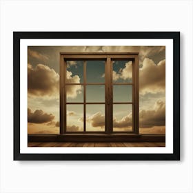 Window Stock Videos & Royalty-Free Footage Art Print