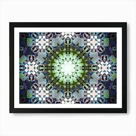 Abstraction Watercolor Flower 1 Art Print