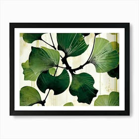 Ginkgo Leaves 48 Art Print